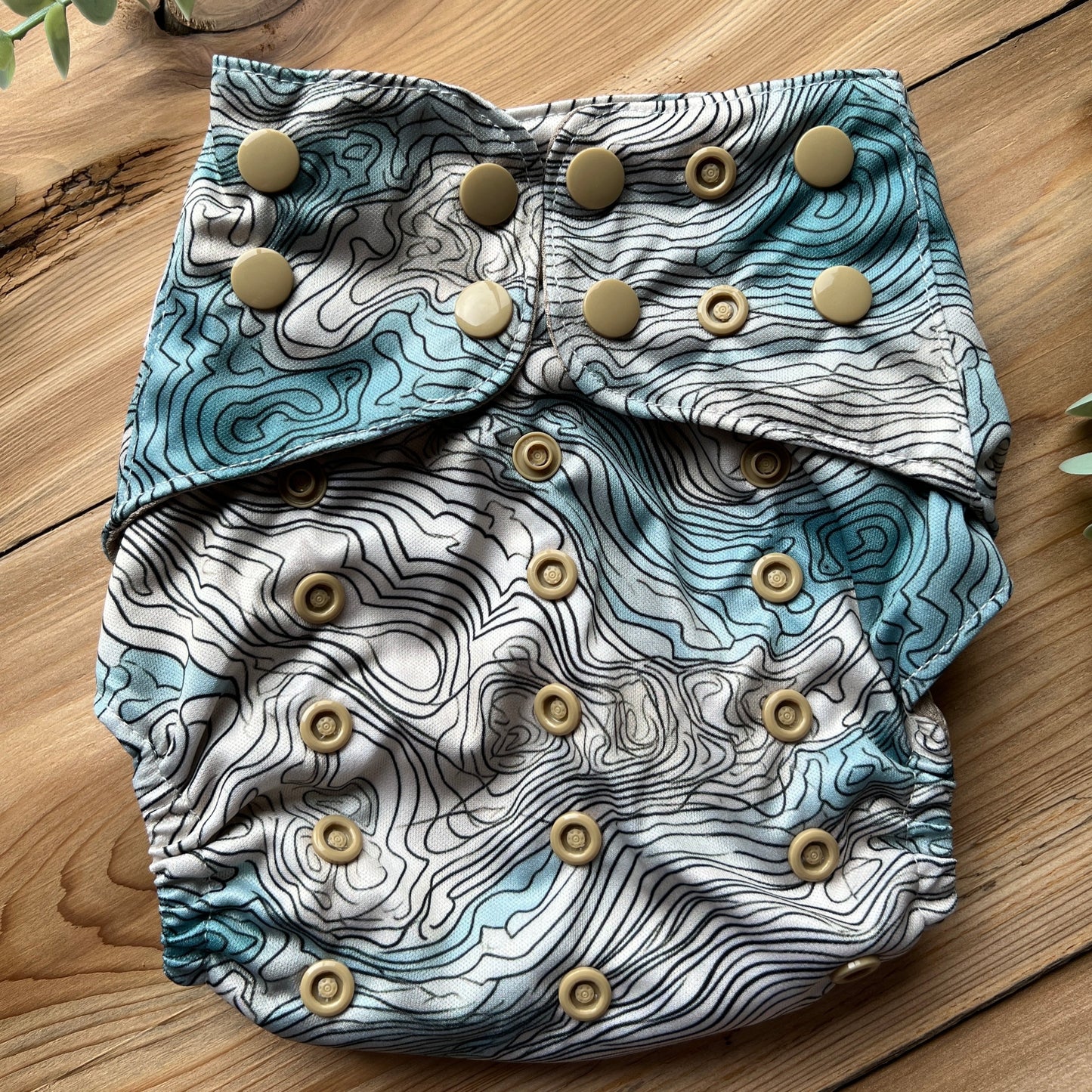 Boundary Lines - OS Pocket Diaper