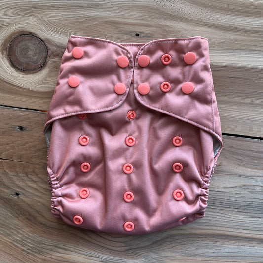 Peach - OS Pocket Diaper