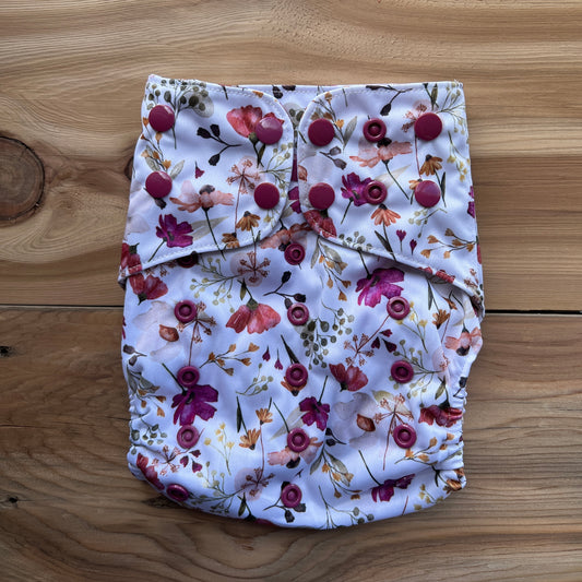 Wildflowers - OS Pocket Diaper