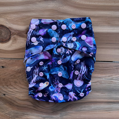 Midnight Dive - OS Pocket Diaper