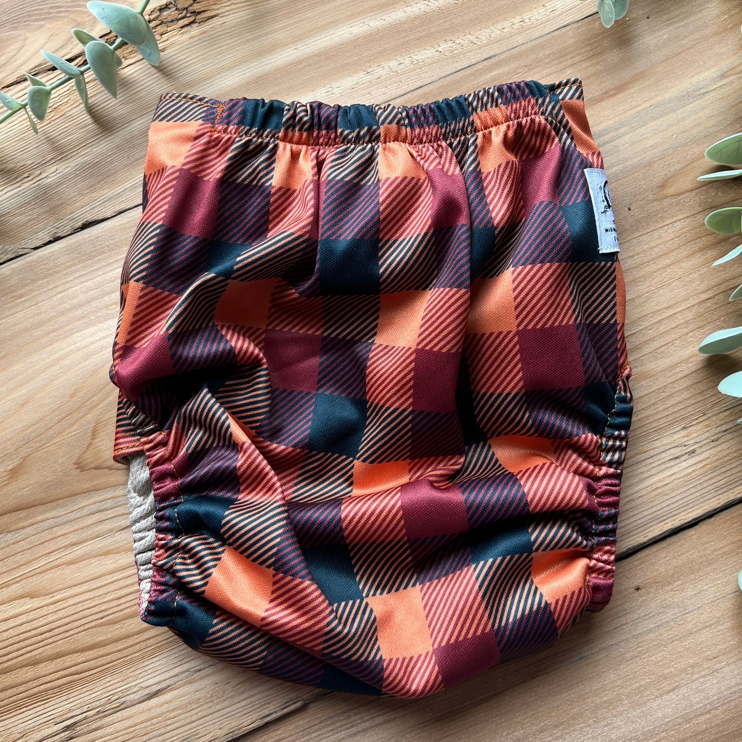 A Tad Plaid - OS Pocket Diaper