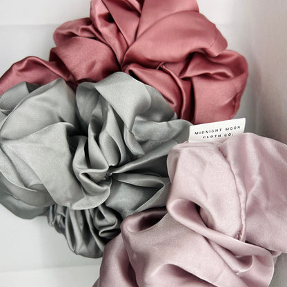 Large Satin Scrunchie