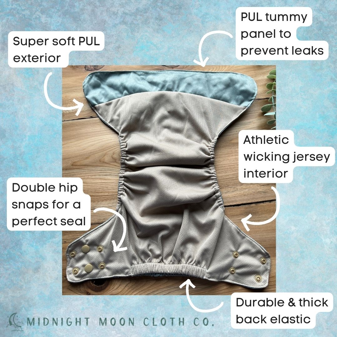 Riptide - OS Pocket Diaper
